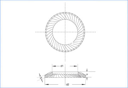 Serrated Lock Washer